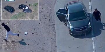 Texas human smugglers lead cops on 100-mph chase before allegedly committing armed carjacking