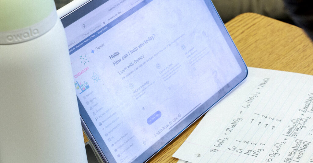 Google Turns On Gemini A.I. for Students Using Its Classroom App