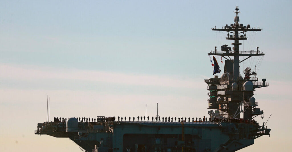 Concerns Grow Over Conditions on Navy Carrier
