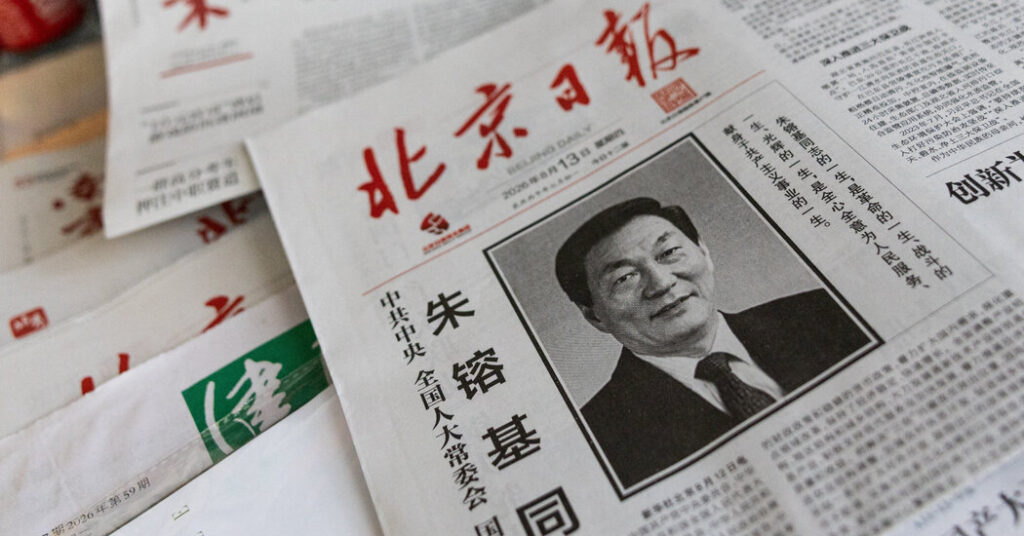How China Remembers Zhu Rongji, the Premier Who Spoke His Mind