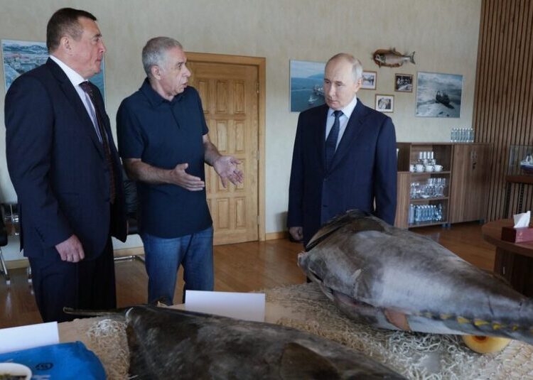 Putin Visits Islands Seized from Japan in World War II, Angering Tokyo