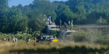 Two Seriously Injured When Train Derails in Southern England