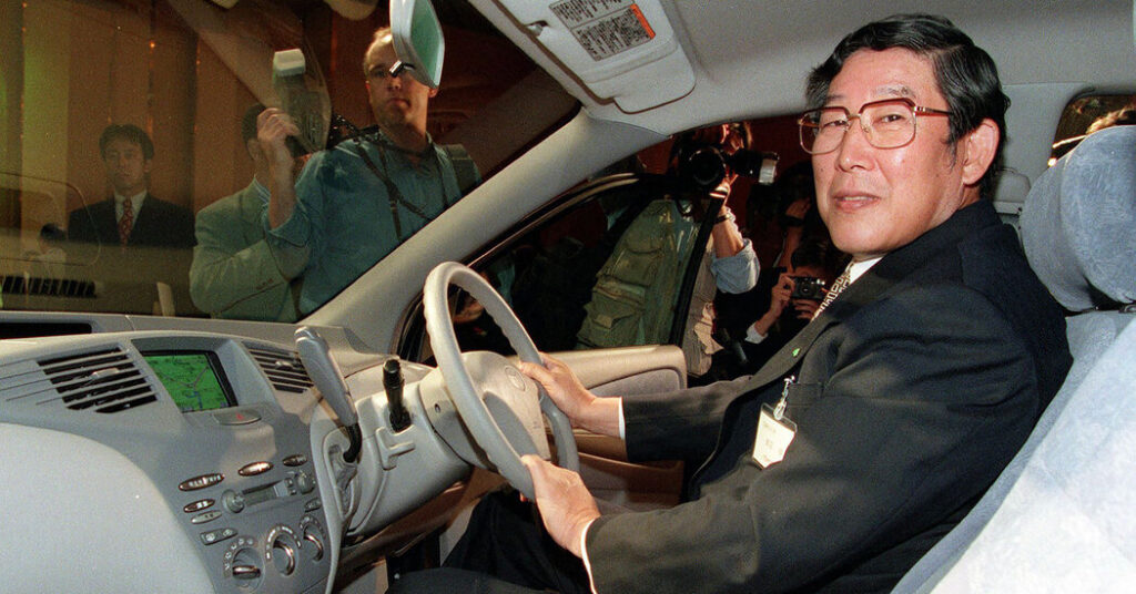 Hiroshi Okuda, Disrupter Who Revived Toyota in the 1990s, Dies at 93