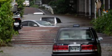 Record-Breaking Rainfall Leaves Eight Dead and Thousands Stranded in Japan