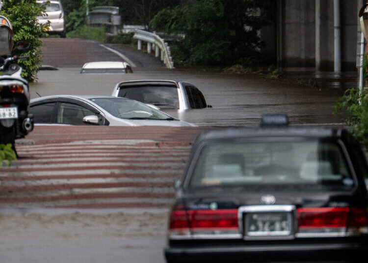 Record-Breaking Rainfall Leaves Eight Dead and Thousands Stranded in Japan