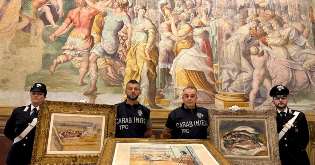 Stolen Cézanne, Renoir and Matisse Works Are Recovered, Police Say