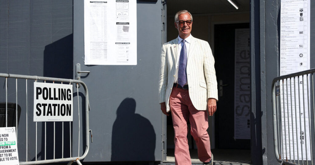 Farage Wins Special U.K. Election That He Initiated, as Expected