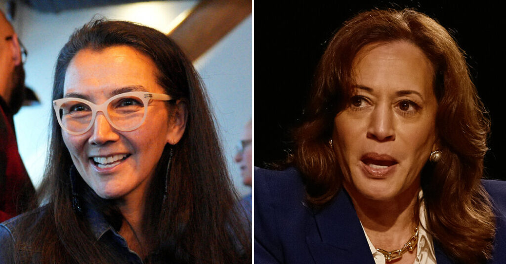 Senate Hopeful in Alaska Says ‘No Thanks’ to Kamala Harris’s Support