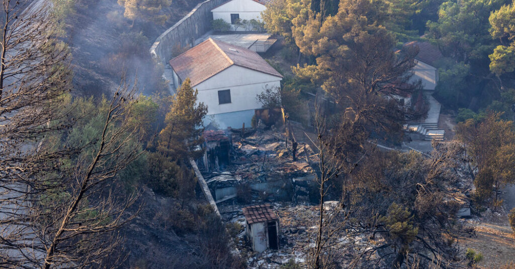 More Wildfires and Extreme Heat Roil Europe, but Relief Is on the Horizon