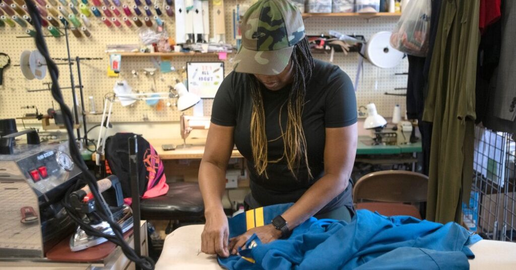 She Sewed the Blue Angels’ Flight Suits. Then a Big Company Got the Job.