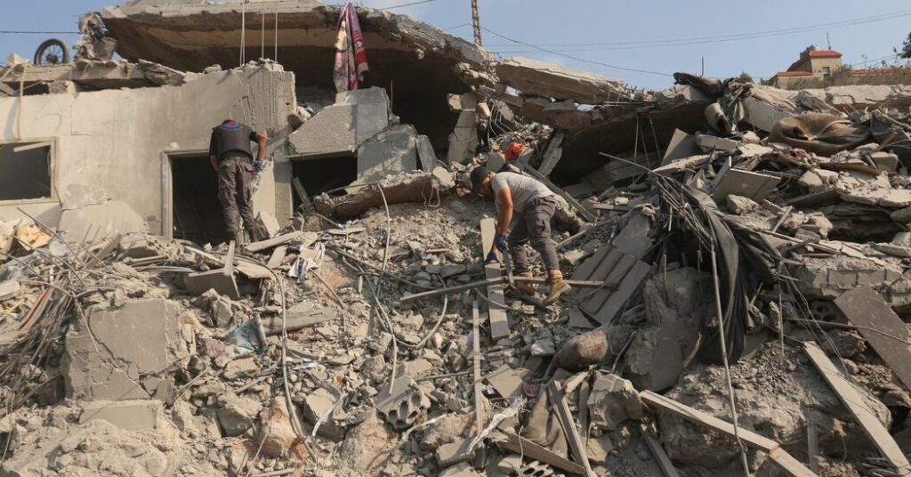 Israeli Strikes in Lebanon Kill 9, Health Officials Say