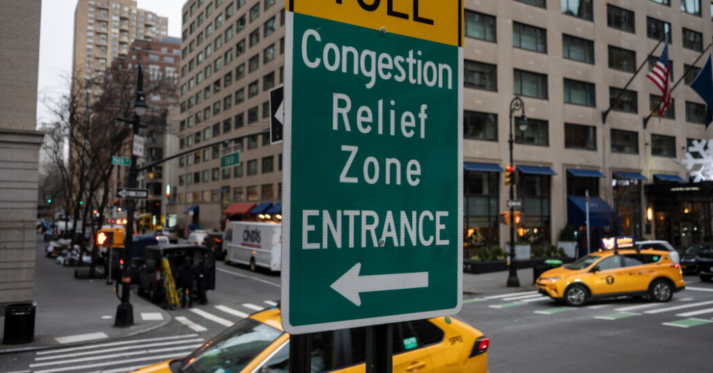 N.Y.C. Congestion Pricing Has Little Effect on Air Quality, Study Finds