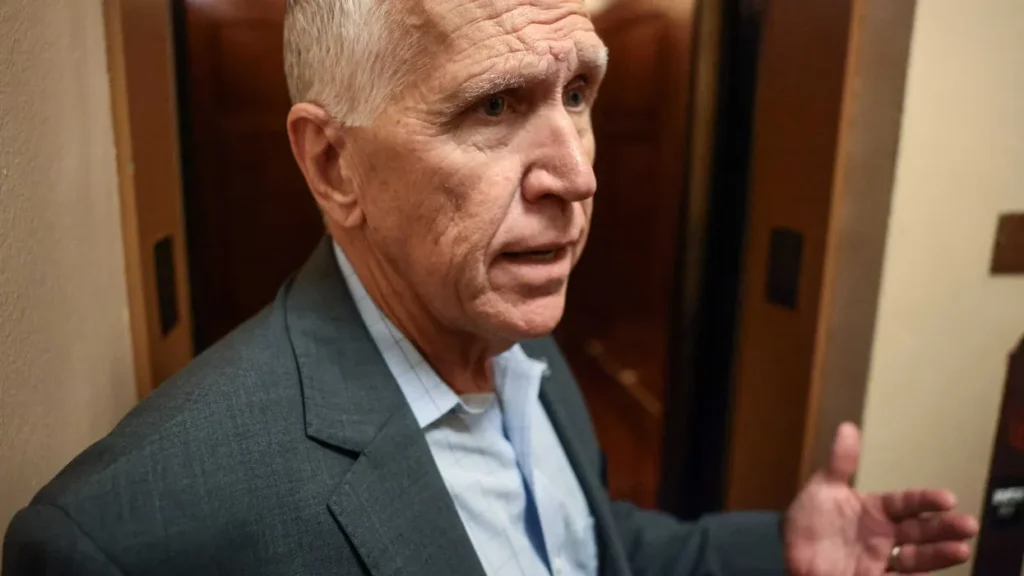 Tillis vows to block Blanche after Trump resurrects ‘payout for punks’