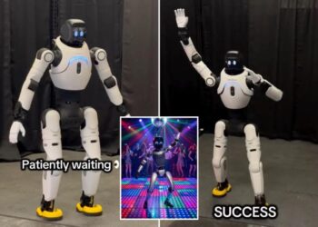 Texas company hits party circuit with robot escorts for special occasions
