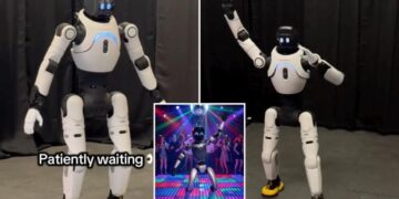 Texas company hits party circuit with robot escorts for special occasions