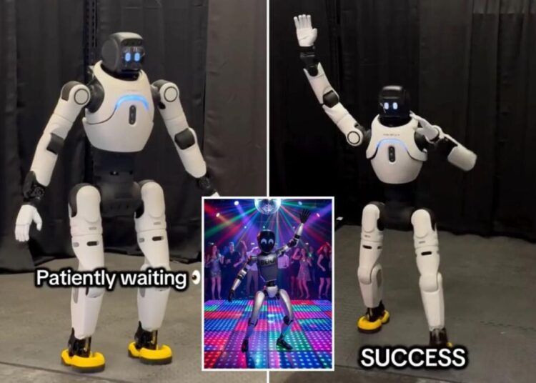 Texas company hits party circuit with robot escorts for special occasions