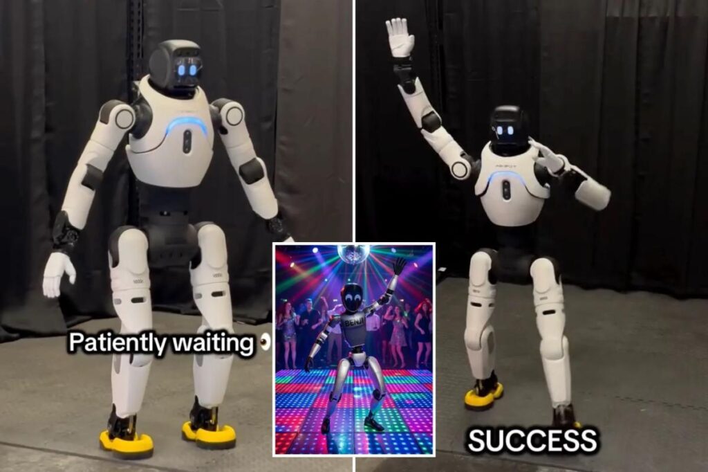 Texas company hits party circuit with robot escorts for special occasions