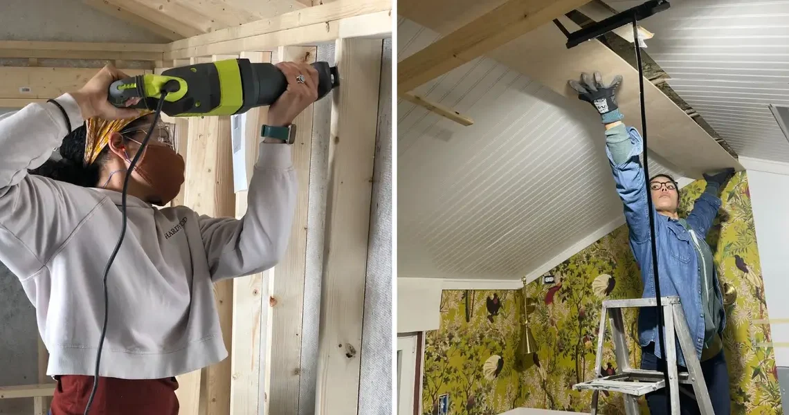 I built my tiny home from scratch for under $50,000. Doing it all myself was hard, but the money I’m saving is worth it.