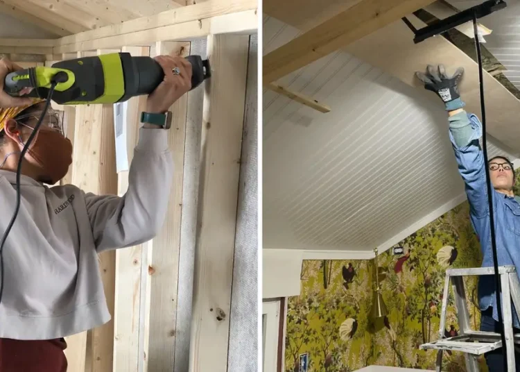 I built my tiny home from scratch for under $50,000. Doing it all myself was hard, but the money I’m saving is worth it.