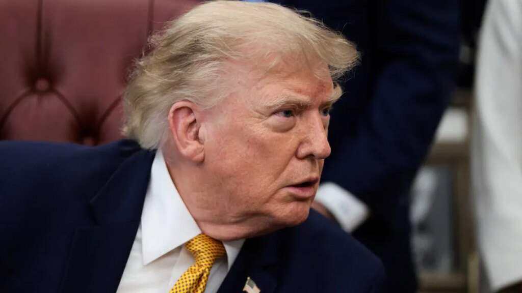 ‘Don’t ever talk again!’ Trump blows fuse as he’s asked if he’ll fire Jeannine Pirro