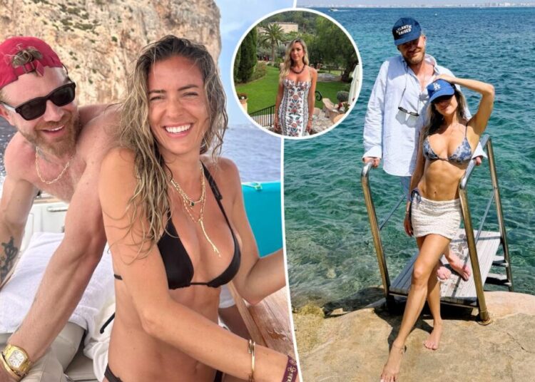 Kristin Cavallari flaunts her toned figure in bikinis during European summer vacation