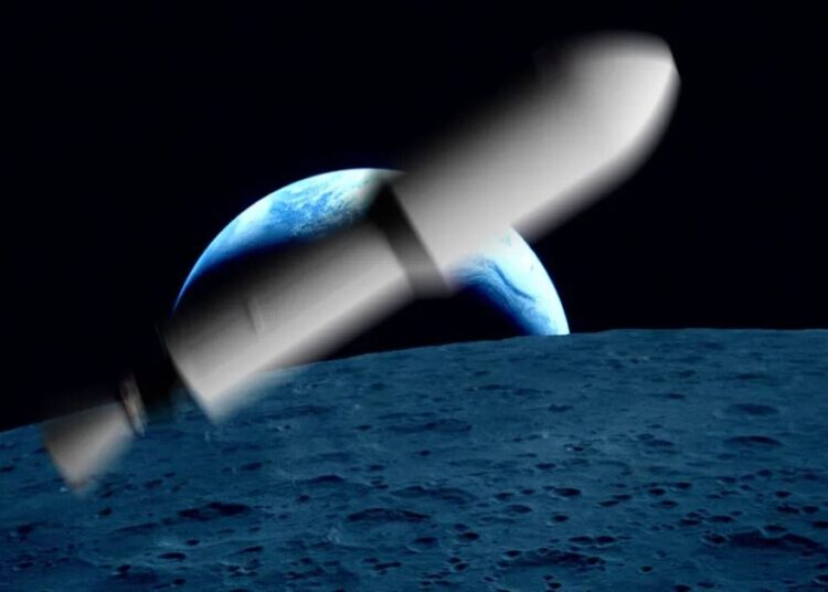 SpaceX Achieves Its First Moon Landing by Accidentally Crashing Into It at 5,400 Miles Per Hour, Causing Huge Explosion and 60-Foot Crater