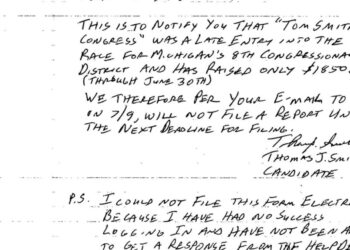 ‘Make this guy a star’: Retiree who  ‘humiliated’ Trump charms with scribbled note to FEC
