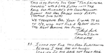 ‘Make this guy a star’: Retiree who  ‘humiliated’ Trump charms with scribbled note to FEC