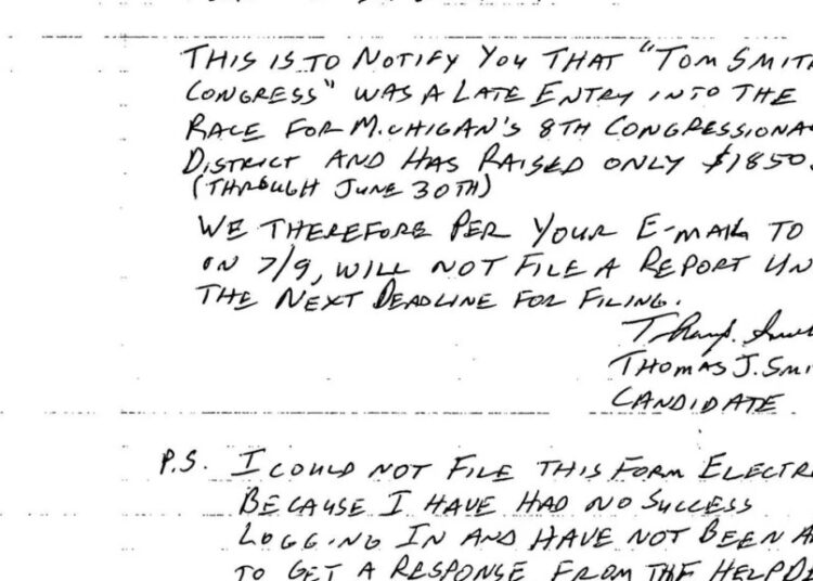 ‘Make this guy a star’: Retiree who  ‘humiliated’ Trump charms with scribbled note to FEC