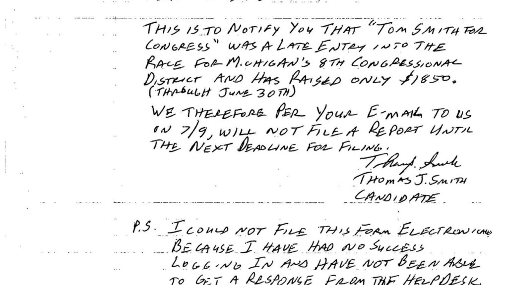 ‘Make this guy a star’: Retiree who  ‘humiliated’ Trump charms with scribbled note to FEC