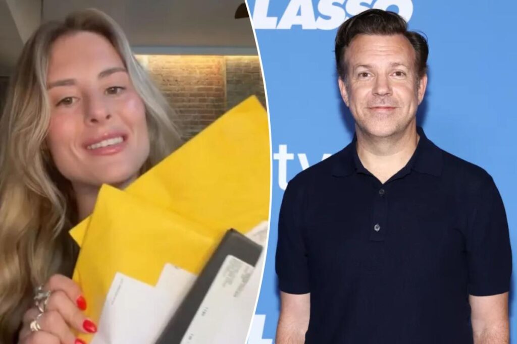 NYC woman realizes she’s living in Jason Sudeikis’ old home after getting his mail — then meets the ‘Ted Lasso’ star