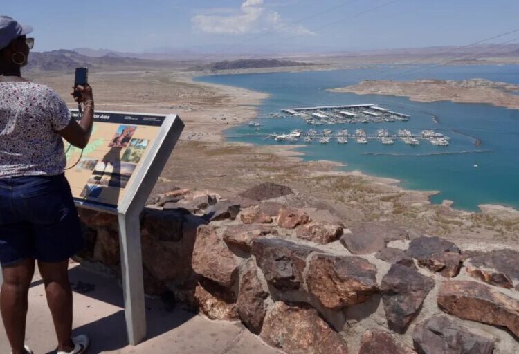 Largest U.S. reservoir plummets to lowest level since it was filled some 90 years ago as water crisis deepens for western states