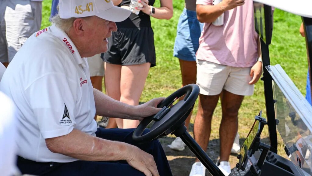 Trump’s bruises seen spreading up his arm in alarming new photo