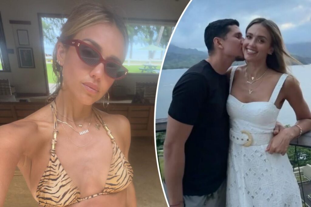 Jessica Alba, 45, stuns in tiny bikini as she celebrates final weeks of summer