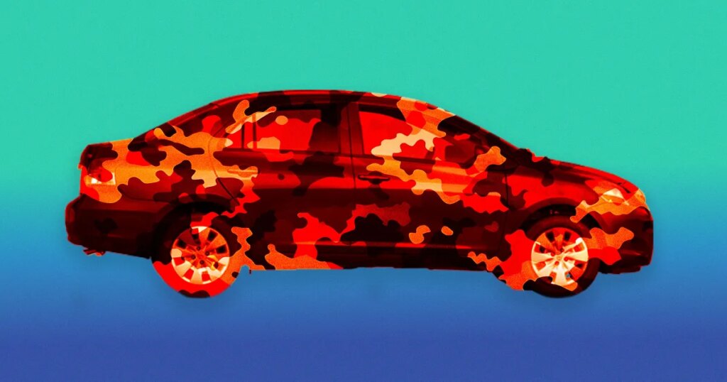 Man Covers Car in Special Wrap That Breaks Flock Cameras’ Electronic Brains