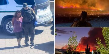 Cops arrest firebug accused of starting Fred Mountain Fire that merged into Bug Fire on California-Nevada border