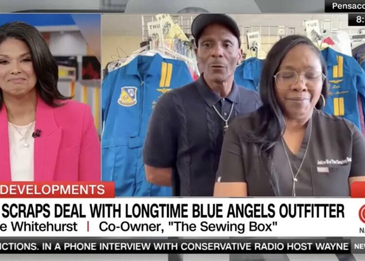 ‘I see the tears’: Black business owner cries as Navy suddenly yanks Blue Angels contract