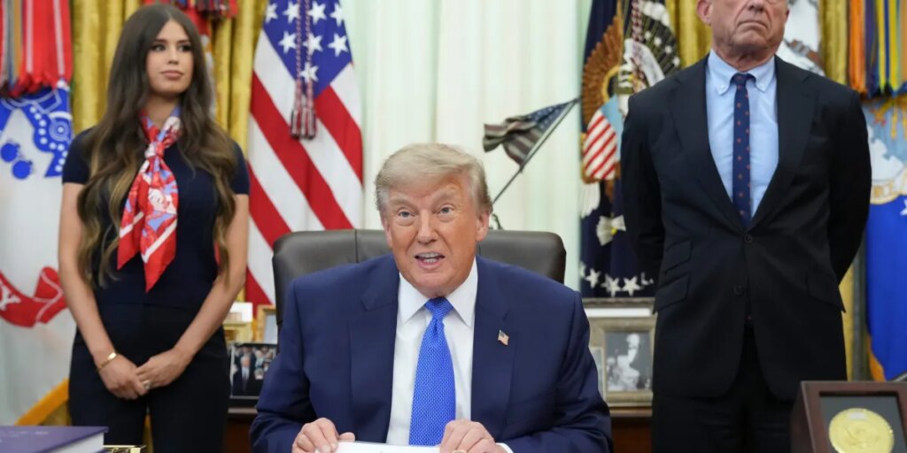 Trump wants big pharma to split kids’ vaccines. They’ll probably ignore him