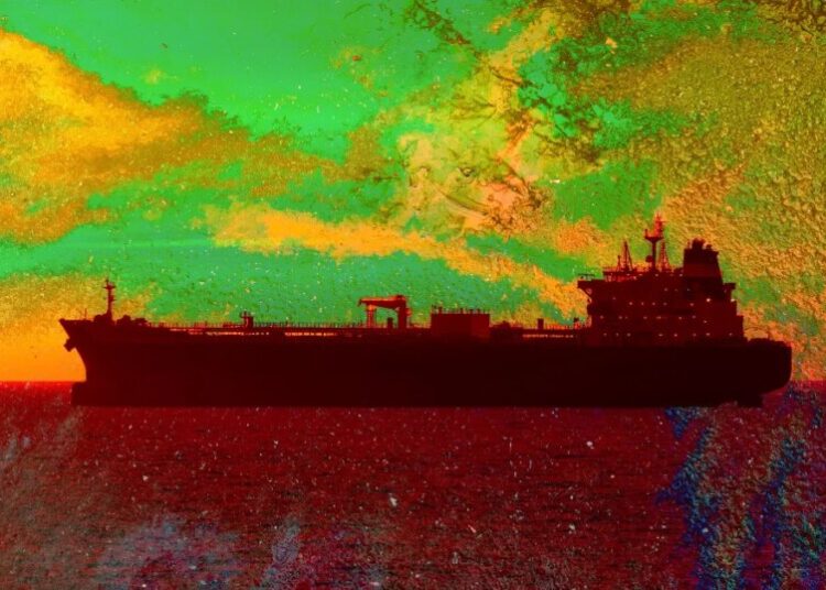 Giant Oil Tanker Runs Aground in Marine Nature Preserve, Spills Nonstop for Weeks