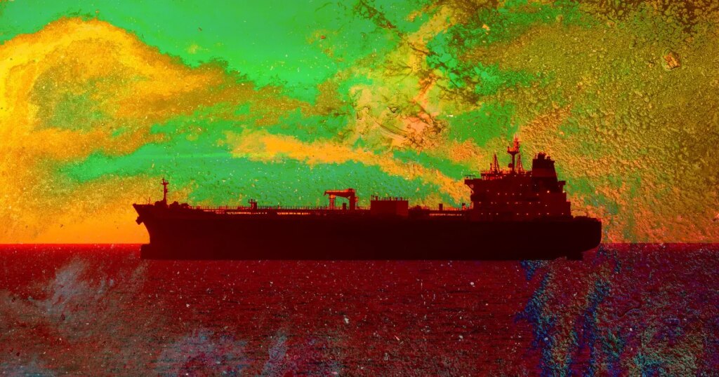 Giant Oil Tanker Runs Aground in Marine Nature Preserve, Spills Nonstop for Weeks