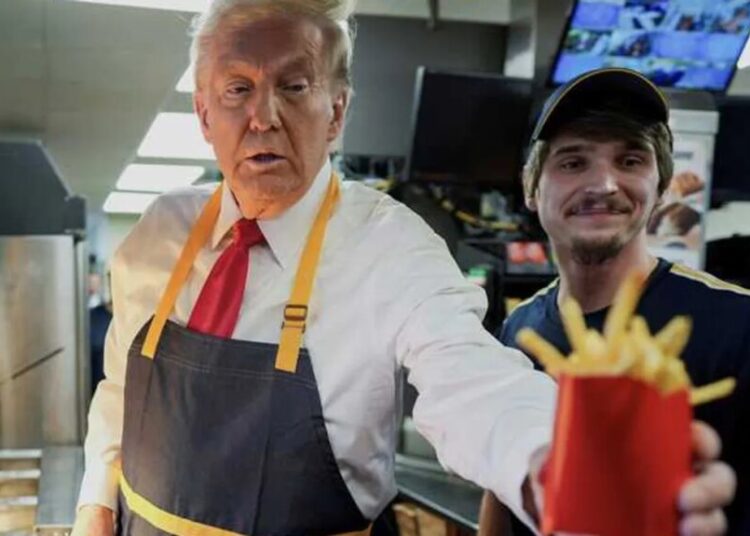 Trump hoards ‘boxes and boxes’ of McDonald’s on Air Force One fearing food poisoning: RFK