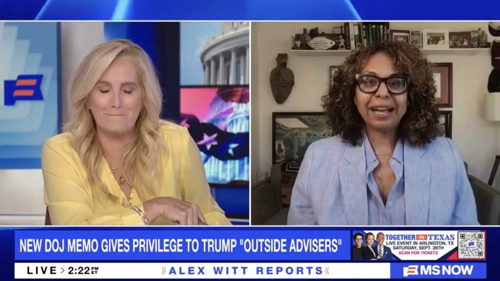 CNN anchor breaks down laughing at Todd Blanche: ‘I want to set my hair on fire!’