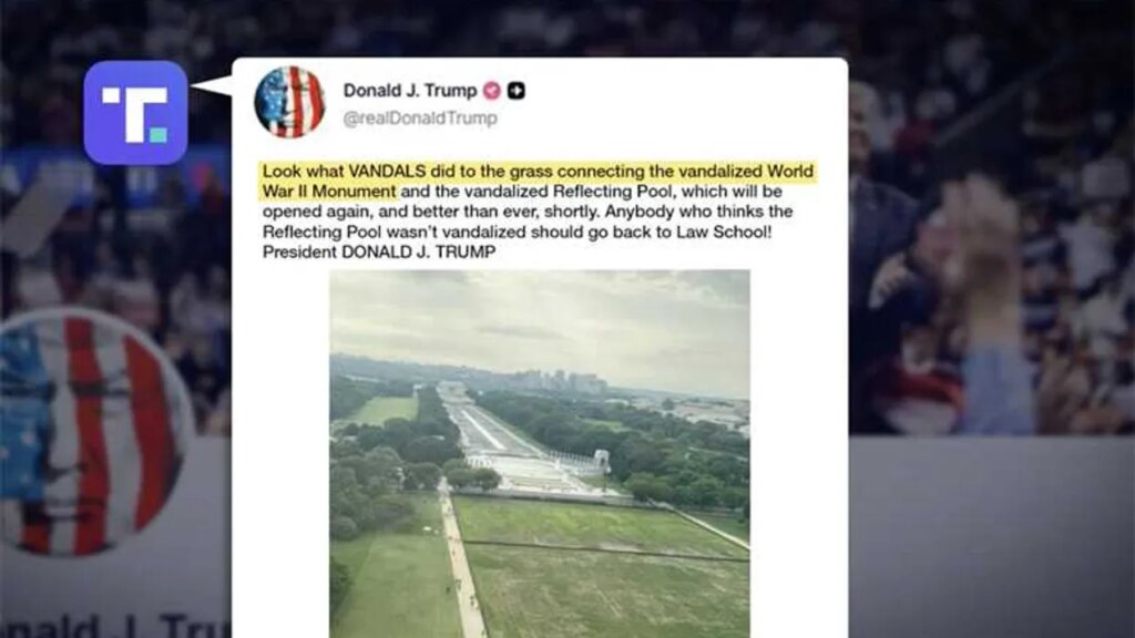 Trump humiliated on MS NOW over dead grass diatribe as glaring omission called out