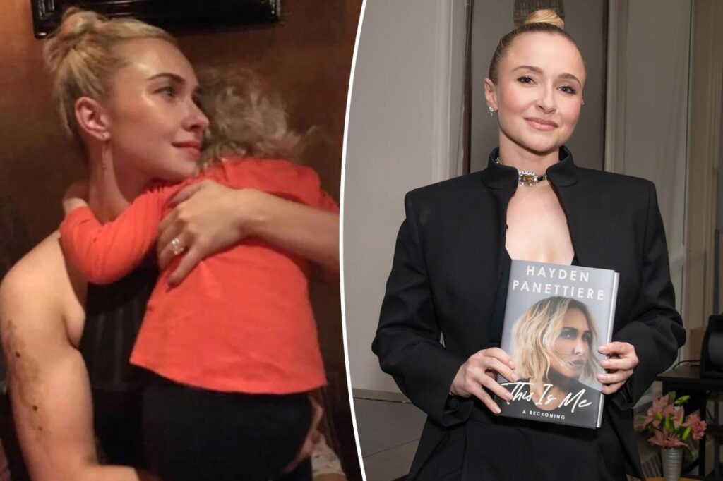 Hayden Panettiere reflected on her struggles with postpartum depression and substance abuse in tell-all memoir