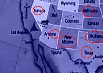 Kentucky Middle School Sends Students Home on First Day of Class With AI-Generated Educational Materials Full of Inexcusable Hallucinations, Including a Map Labeled With “North Dahota” and “Olkchoma”