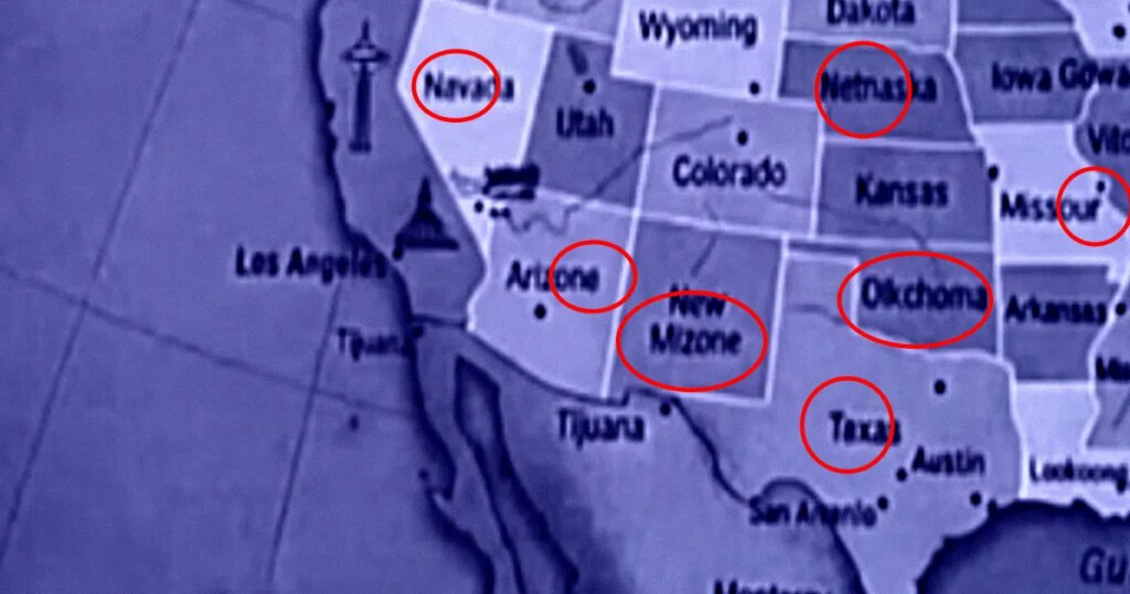 Kentucky Middle School Sends Students Home on First Day of Class With AI-Generated Educational Materials Full of Inexcusable Hallucinations, Including a Map Labeled With “North Dahota” and “Olkchoma”