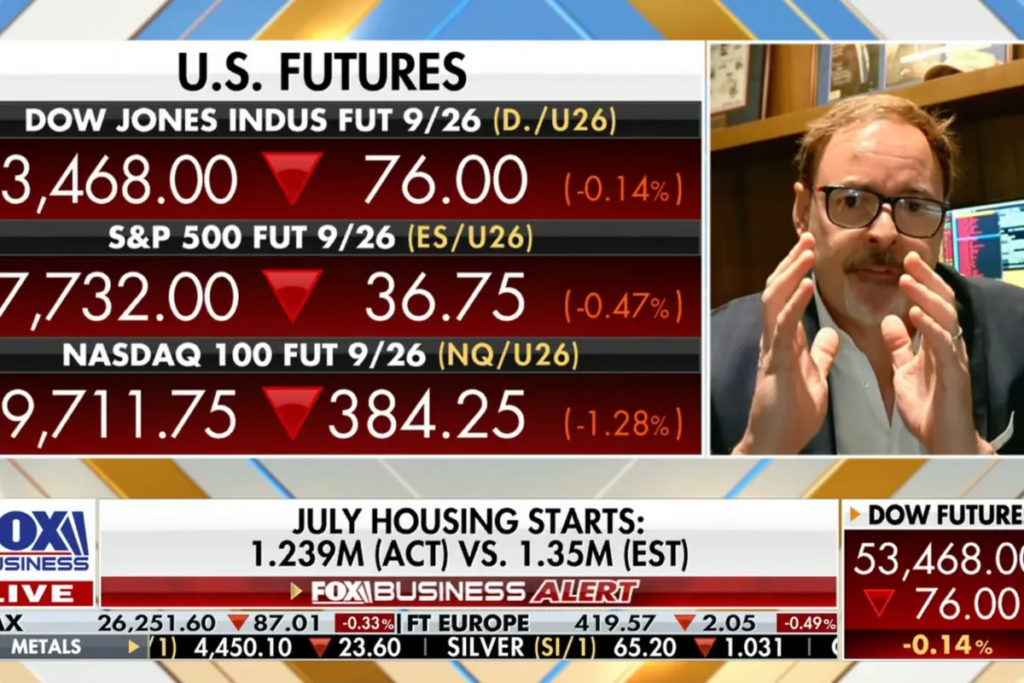 ‘Red flashing signals’ flagged on Fox Business as Trump economy mirrors historic crash