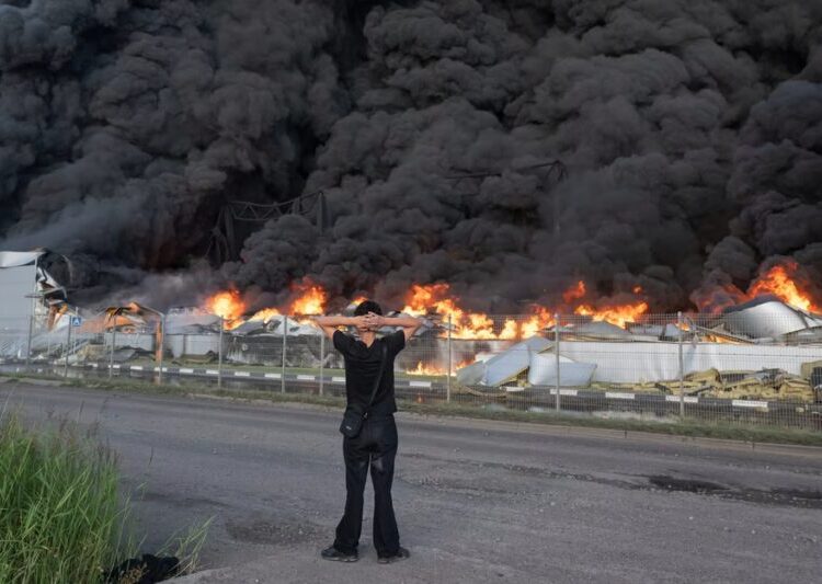 Photos: Drone Attacks on Russia’s Wildberries Warehouses
