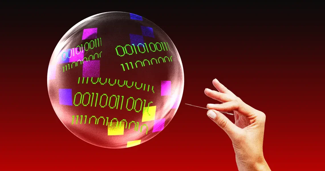 I was there for the dot-com burst. Here’s how the AI bubble will pop.