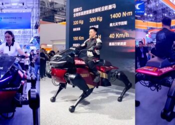 Chinese Startup Shows Off Robot Horse You Can Actually Ride